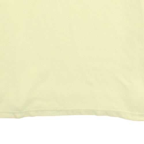 Chaps Men's Yellow Cotton Short Sleeve Polo Shirt Size M