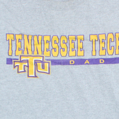 Champion Men's Grey Tennessee Tech Dad 2XL College T-Shirt