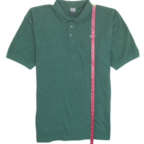 Nike Men's Green XL Classic Fit Cotton Short Sleeve Polo Shirt