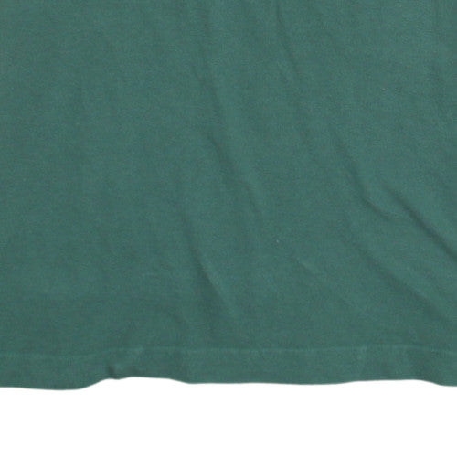 Nike Men's Green XL Classic Fit Cotton Short Sleeve Polo Shirt