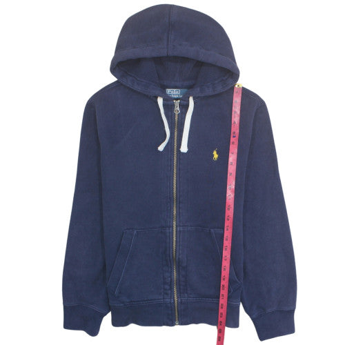 Polo Ralph Lauren Men's Blue Full Zip Hoodie Size M