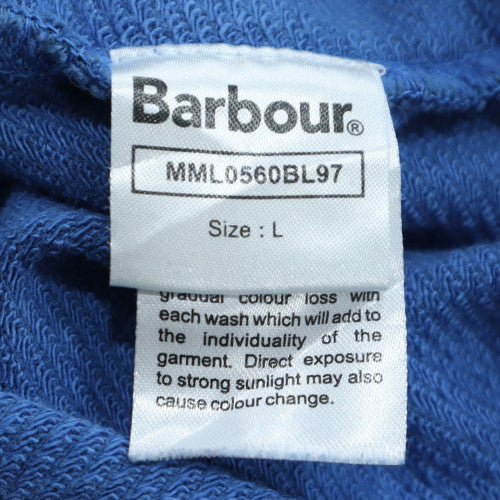 Barbour International Mens Blue L Pullover Sweatshirt