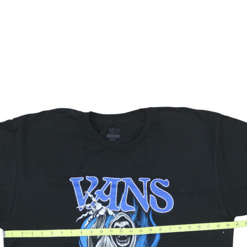 Vans Men's Black L Classic Fit Skull Graphic T-Shirt