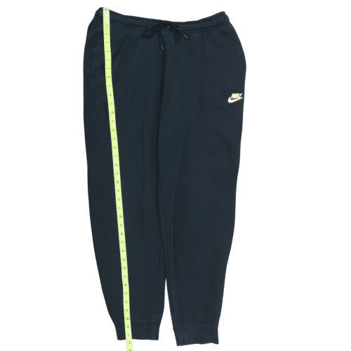 Nike Women’s Black Jogger Trousers L Fleece Elastic Waist