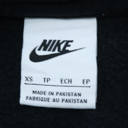 Nike Womens Black XS Full Zip Hoodie Sweatshirt