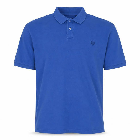 Chaps Men's Blue Cotton Polo Shirt XL Short Sleeve Classic Fit