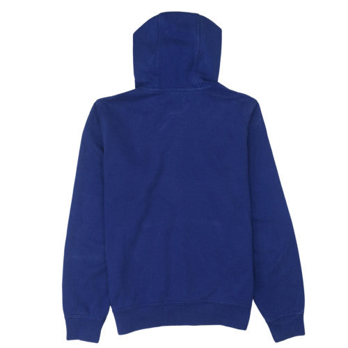 Nike Women's Blue Pullover Hoodie Medium Cotton Blend Sweatshirt