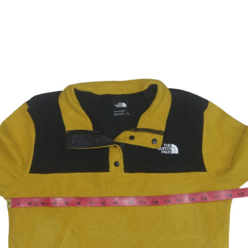 The North Face Women’s Yellow Fleece Pullover Sweatshirt Size S