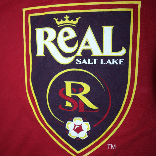Adidas Men’s Red Real Salt Lake XL Graphic Sports T-Shirt