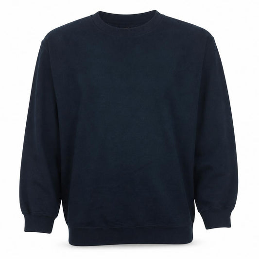 Dickies Mens Black XL Crew Neck Pullover Sweatshirt Classic Fleece