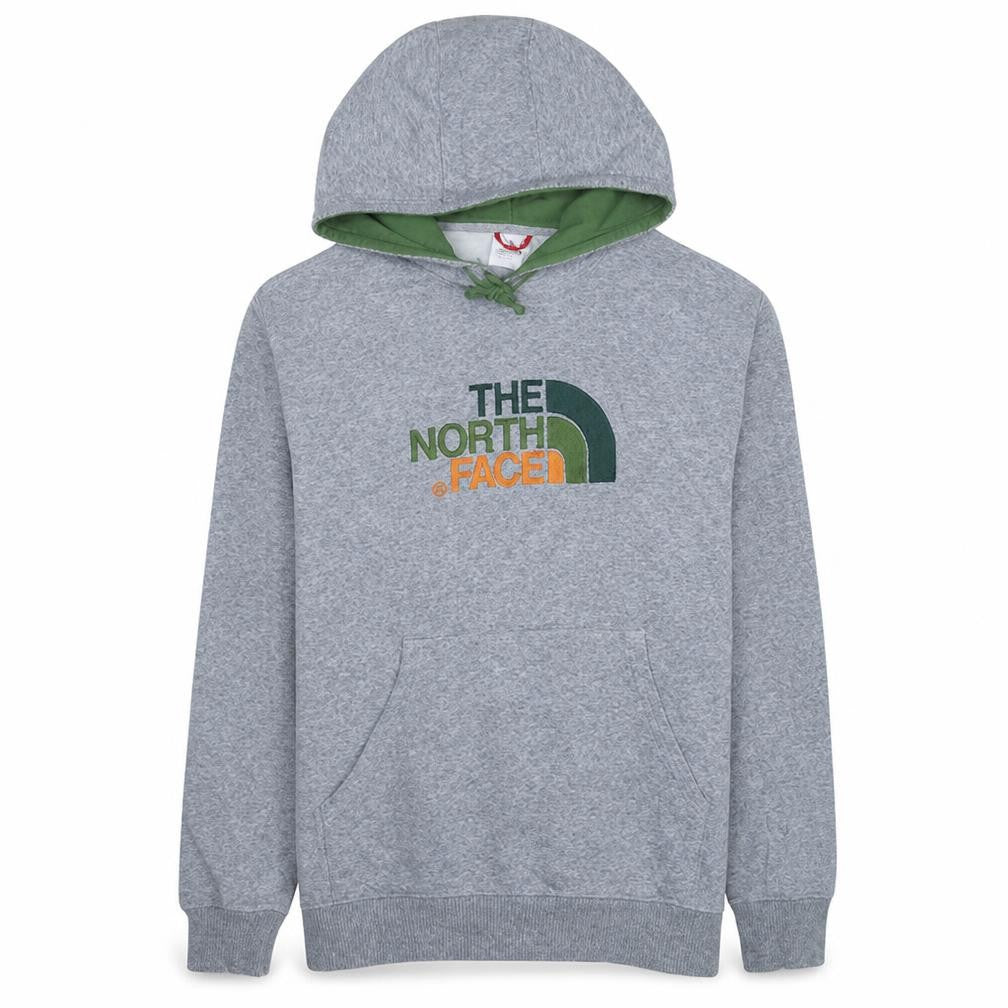 The North Face Mens Grey Pullover Hoodie L Outdoor Fleece