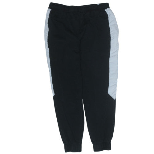 Puma Men's Black Jogger Sweatpants L Fleece Regular Fit