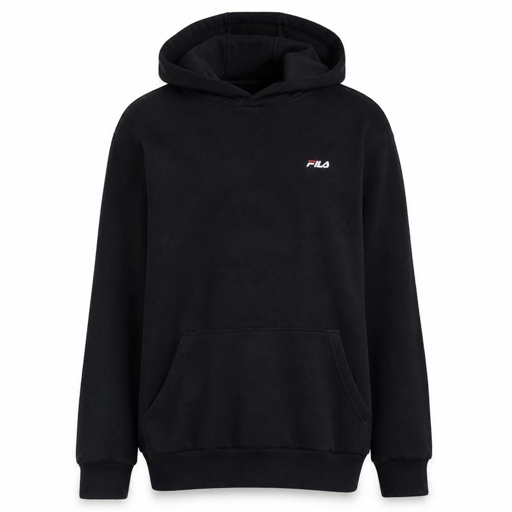 Fila Men's Black XS Pullover Hoodie - Cotton Blend Classic Sportswear