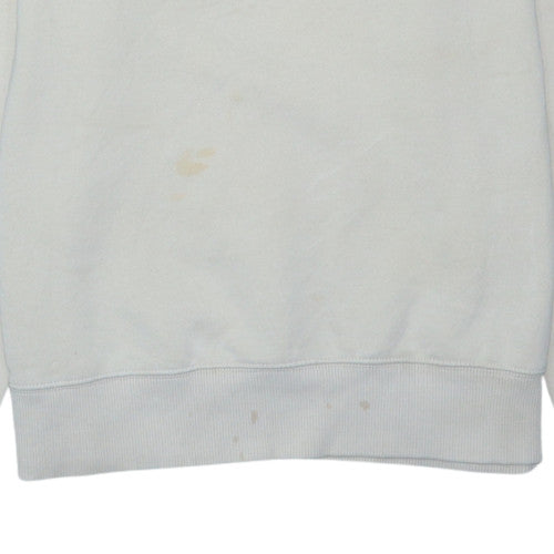 Calvin Klein Jeans Women's Beige Cotton Logo Sweatshirt L