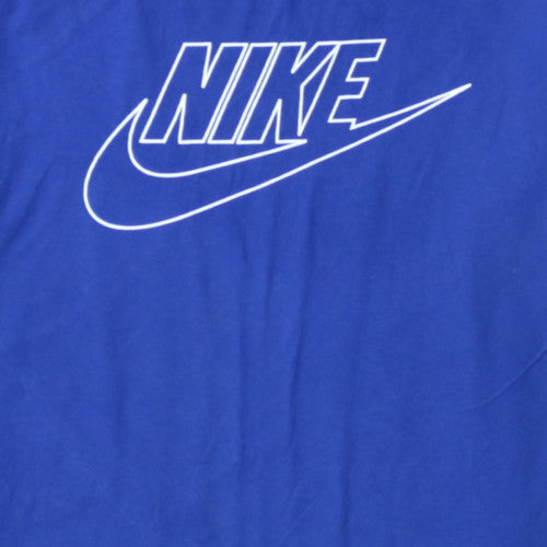 Nike Men's Blue Graphic Logo Sports T-Shirt Size L