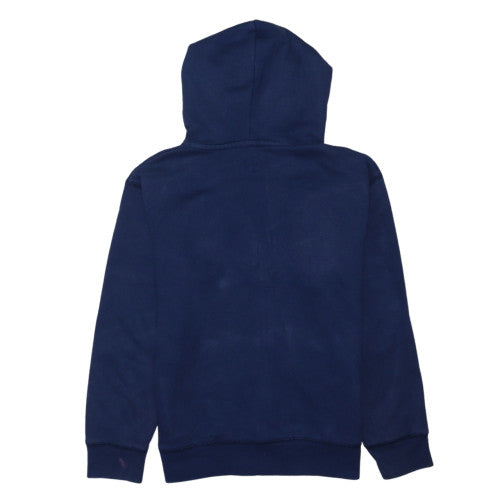GAP Boys Blue Full Zip Fleece Hoodie 10-11 Years with Logo Design