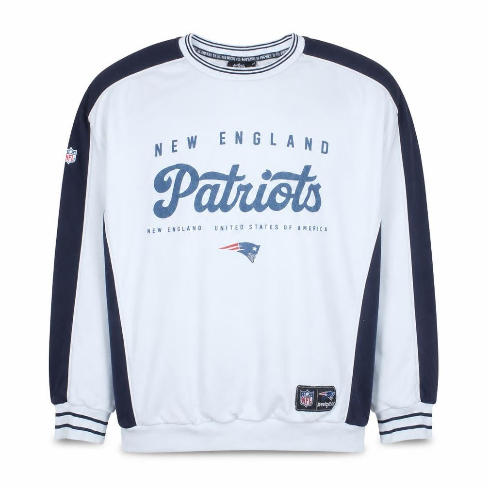 Primark NFL Men’s White Sweatshirt XL Patriots Graphic Pullover