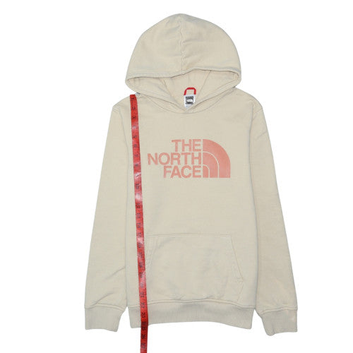 The North Face Boys Beige XL Pullover Hoodie 100% Cotton Fleece