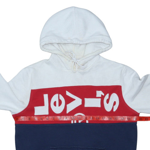 Levi's Men's Multicoloured Pullover Hoodie S Fleece Logo