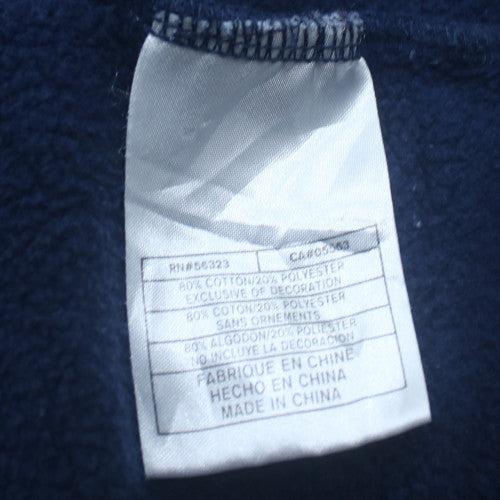 Nike Men’s Blue Cal Pullover Hoodie Size M Graphic Fleece Sweatshirt