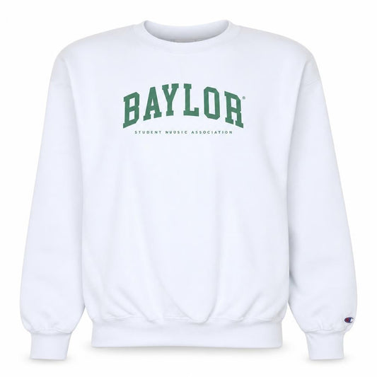 Champion Eco Authentic Women's White Crew Neck Pullover Sweatshirt L