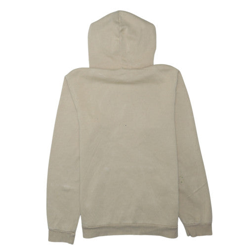 Puma Boys Beige Pullover Hoodie 15-16 Years Logo Classic Fleece Sweatshirt