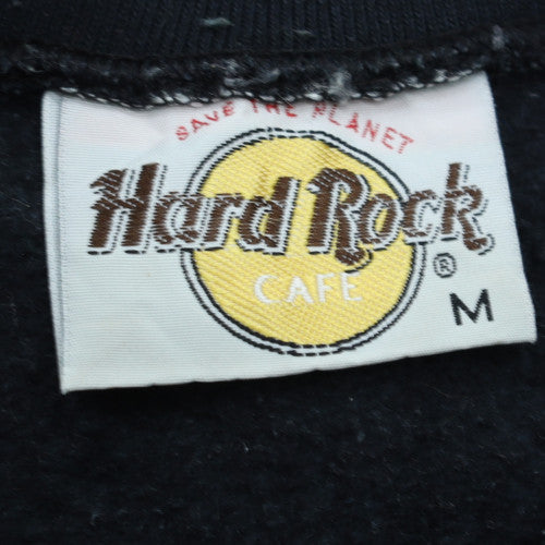 Hard Rock Cafe Sydney Womens Black Medium Pullover Sweatshirt