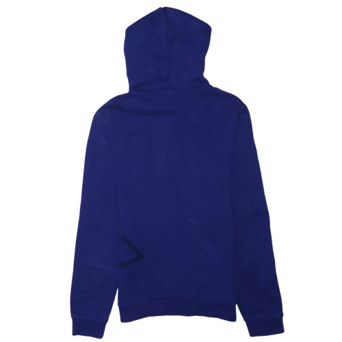 Le Coq Sportif Women Blue Pullover Hoodie Size S Cotton Blend