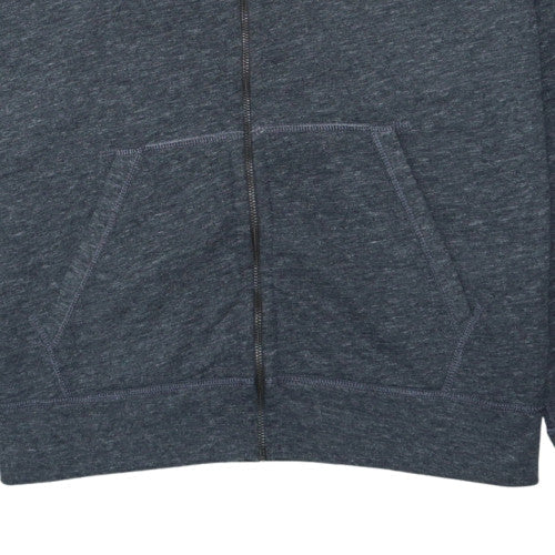 Ralph Lauren Men's Grey Full Zip Hoodie 2XL Cotton Fleece
