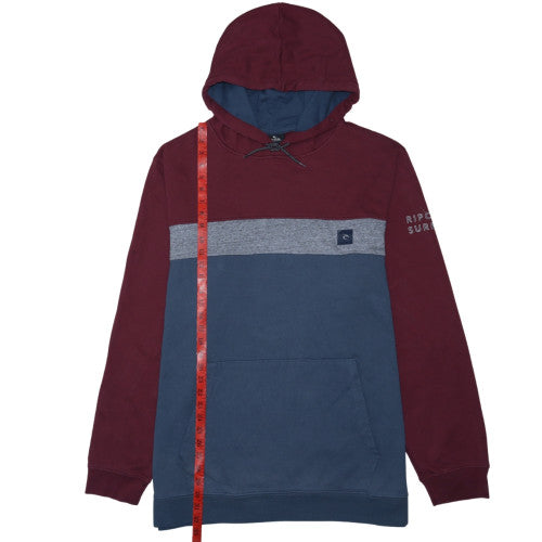 Rip Curl Men's Multicoloured 3XL Pullover Fleece Hoodie