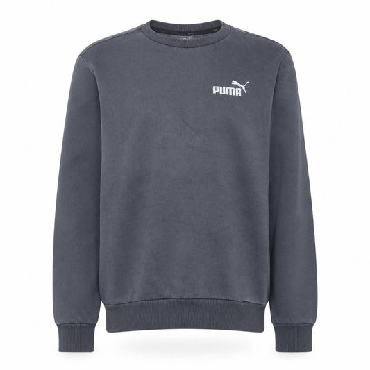 Puma Men's Grey Crew Neck Pullover Sweatshirt XS