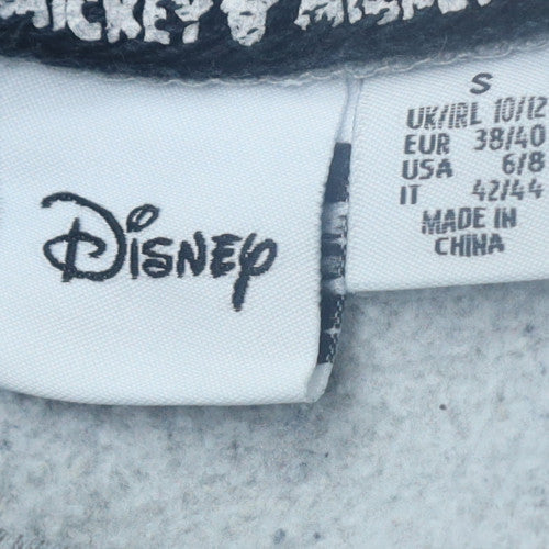Additional view of Disney Women Grey Mickey Mouse Pullover Sweatshirt, size S, 10/12