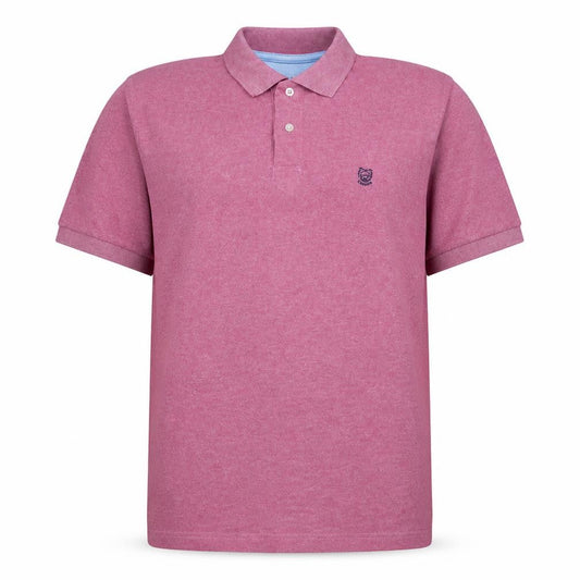 Chaps Men's Pink XL Polo Shirt Cotton Blend Classic Fit