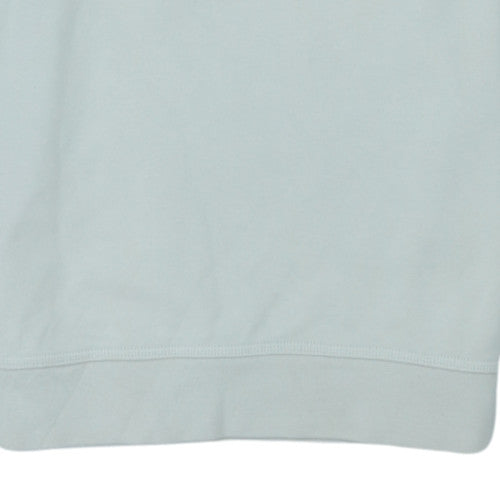 Nike Men's Grey Cotton Crew Neck Sweatshirt M Classic Fit