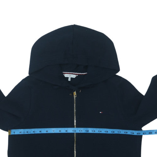 Tommy Hilfiger Men's Blue Full Zip Hoodie XL Classic Knit