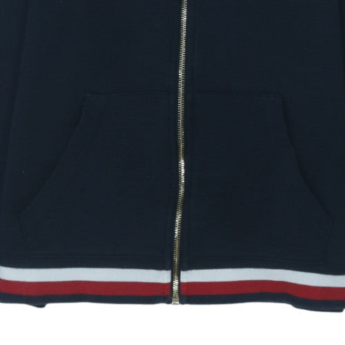 Tommy Hilfiger Men's Blue Full Zip Hoodie XL Classic Knit