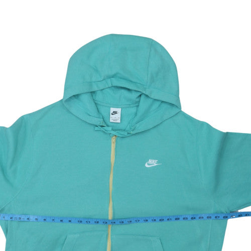 Nike Men's Blue 2XL Full Zip Hoodie Fleece Sweatshirt