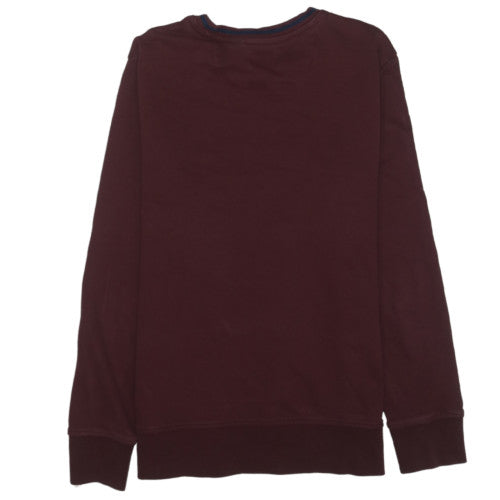Levi's Men's Red Crew Neck Pullover Sweatshirt Size M
