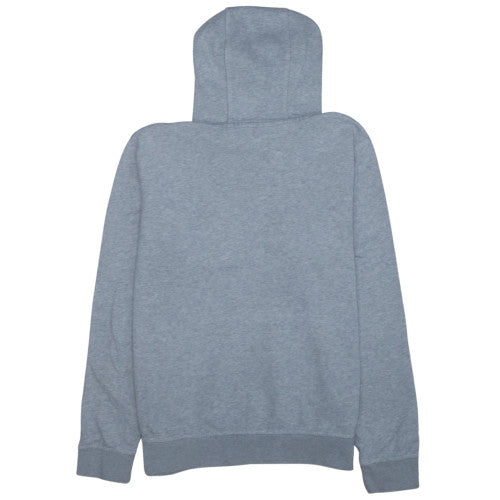 Nike Men's Grey Pullover Hoodie L Regular Fit Fleece Sweatshirt
