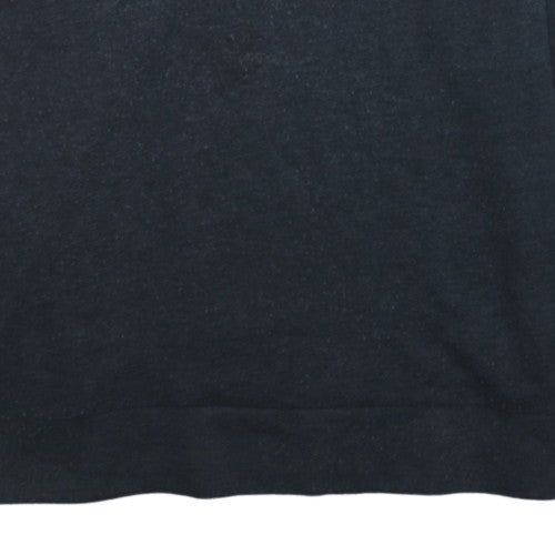 Tommy Hilfiger Men's Grey Pullover Hoodie L Classic Logo Fleece