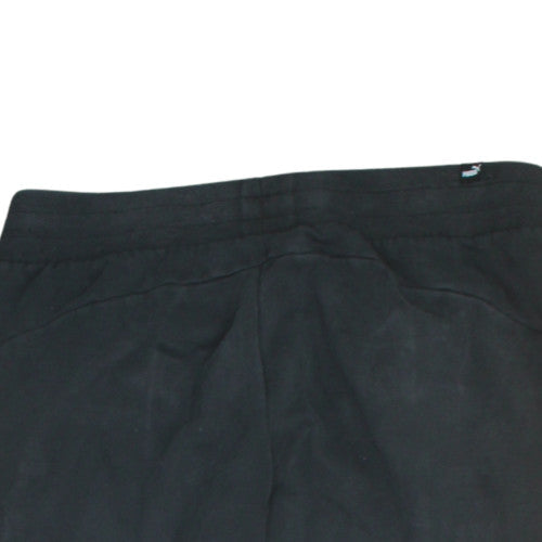 Puma Men's Black Jogger Trousers L Fleece Regular Fit Activewear