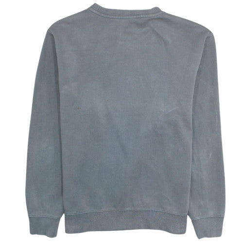 Nike Men's Grey Pullover Crew Neck Sweatshirt M Regular Fit