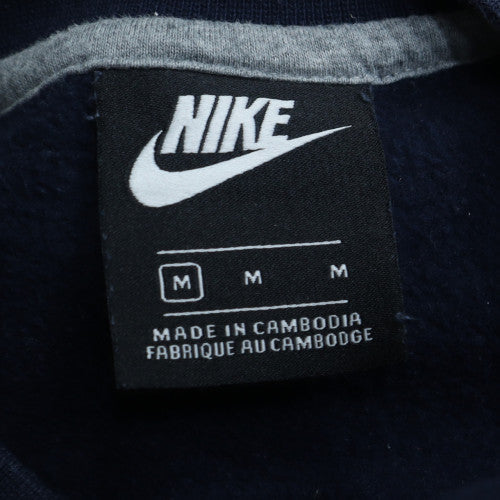 Nike Men's Blue Just Do It Crew Neck Sweatshirt Size M