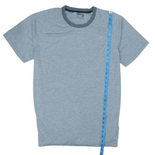 adidas Men's Grey XL Climalite Prime Tee Sports T-Shirt