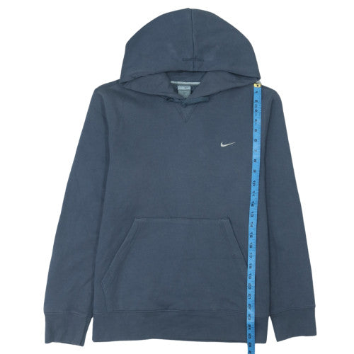 Nike Men's Blue Pullover Hoodie M Regular Fit Fleece