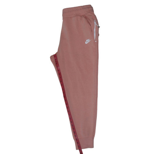 Nike Womens Pink Jogger Sweatpants L Regular Fit Cotton Blend
