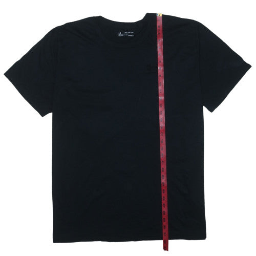 Under Armour Men's Black 4XL HeatGear Loose Fit T-Shirt