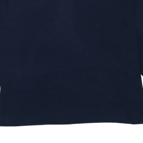 Reebok Women's Navy Blue Crew Neck Pullover Sweatshirt Size M