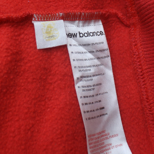 New Balance Mens Red LFC Hoodie Size L Pullover Hooded Sweatshirt