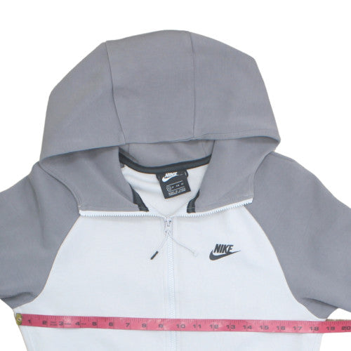 Nike Men's Grey XS Full Zip Sports Hoodie
